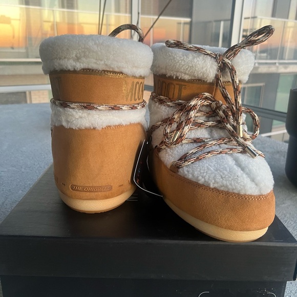 MOON BOOT LOW ICON SHEARLING LAB69 - Picture 5 of 8